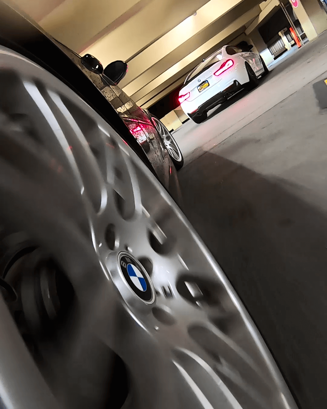 BMW wheel angle